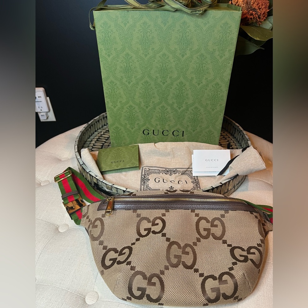 Gucci Jumbo GG Belt Bag Bumbag